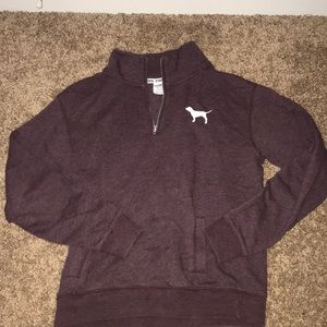 Victoria’s Secret PINK half zip xs